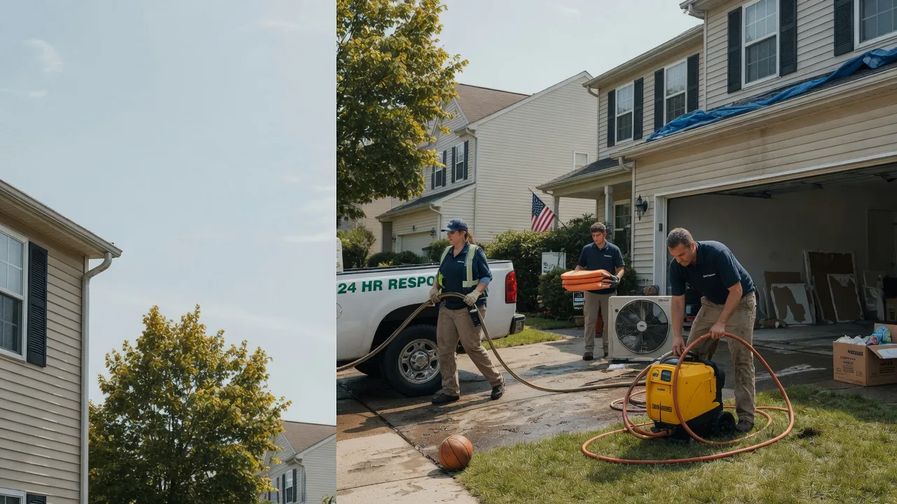 Emergency Water Damage Restoration in Helvetia, WV near me